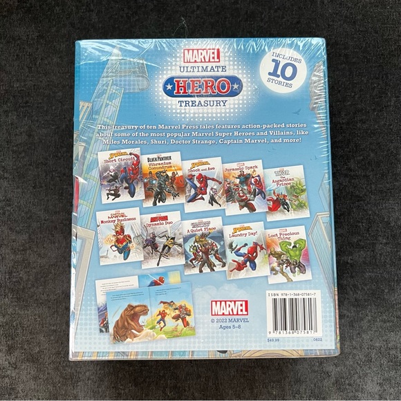 NEW Marvel Ultimate Hero Treasury Book Set - Picture 4 of 6